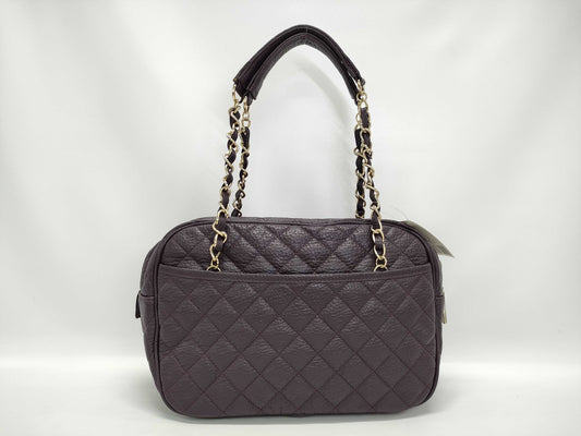 Nagatani Quilted Chain Tote Bag