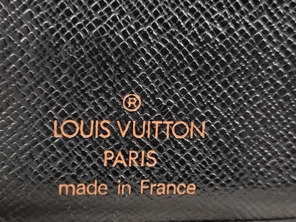 LOUIS VUITTON Epi/Taiga Bifold Wallet/Card Case Wallet