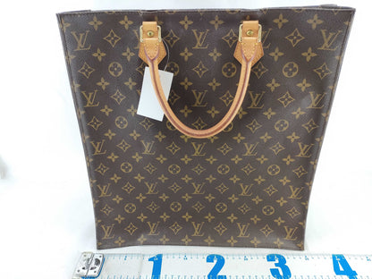 LOUIS VUITTON Monogram M51140 Sac Plat Handbag