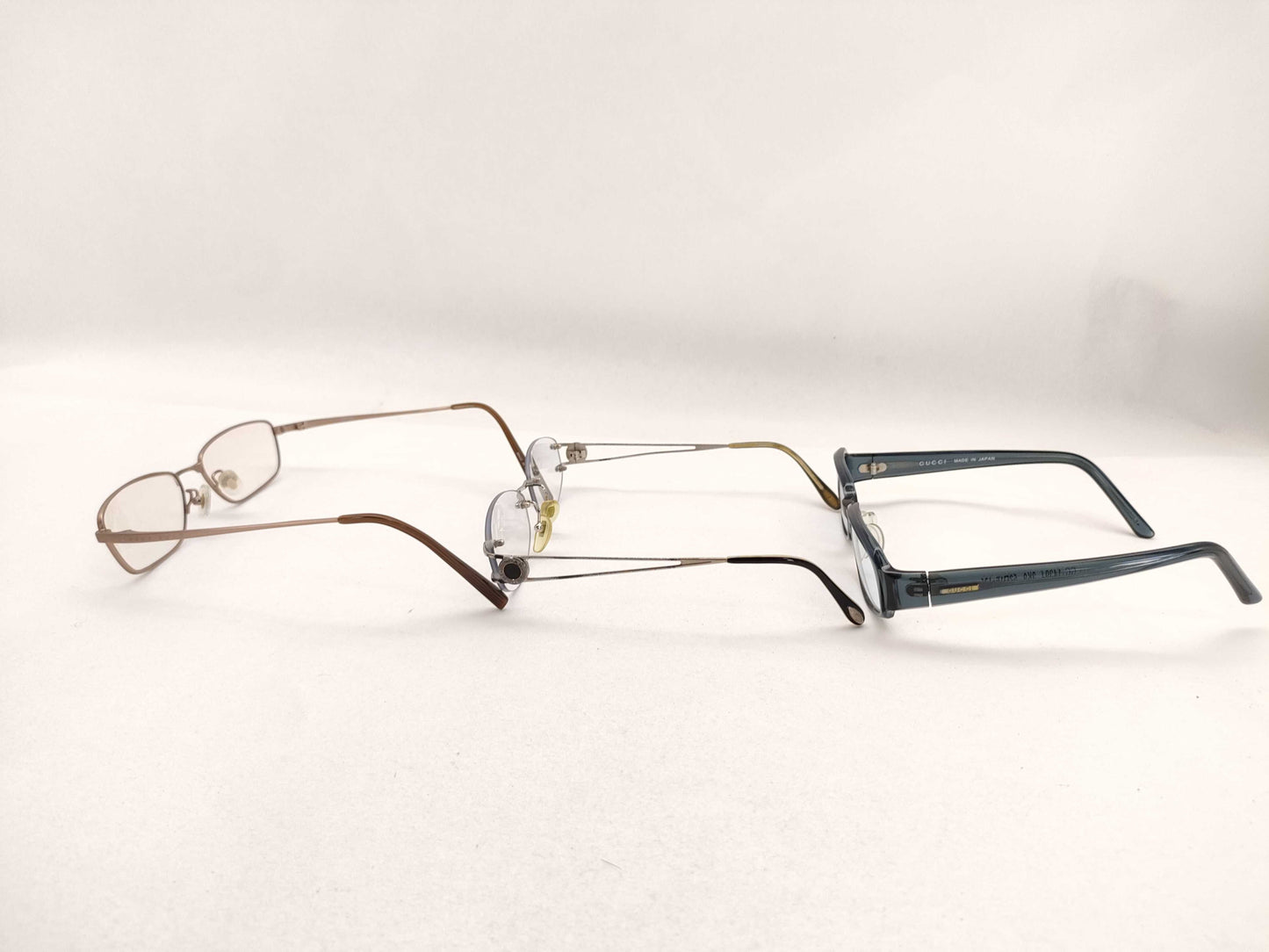 GUCCI/BVLGARI/BOSS Eyeglasses 3-Piece Set Sunglasses/Eyeglasses