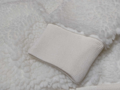 MONCLER Boa Fleece Hoodie Top