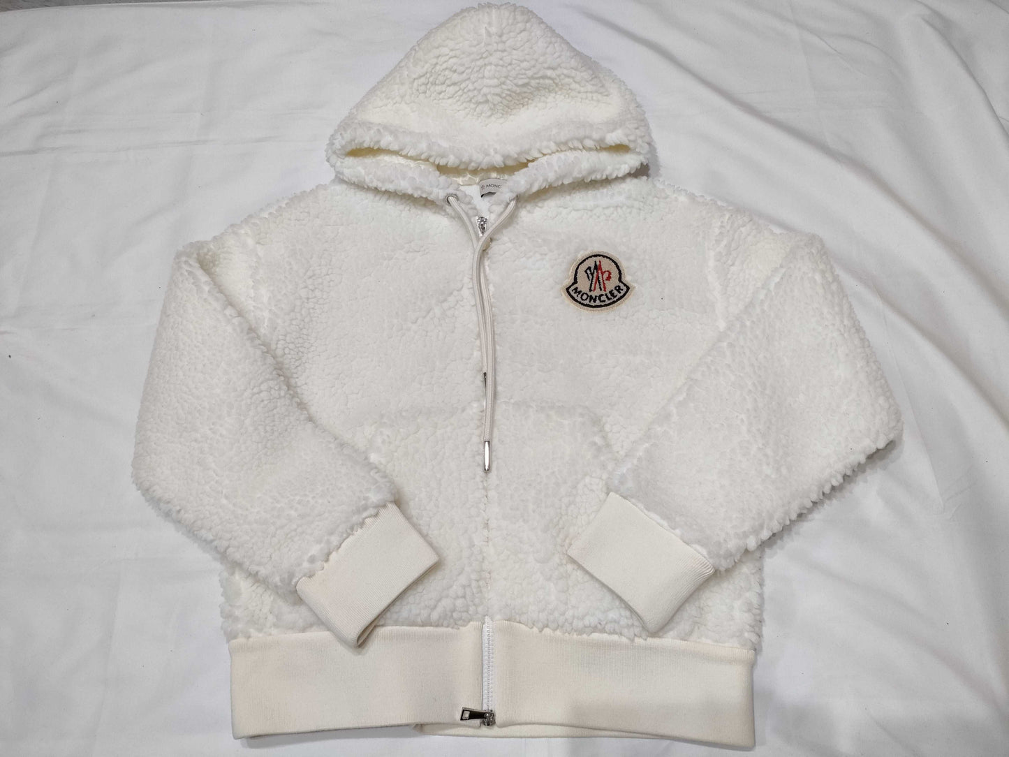 MONCLER Boa Fleece Hoodie Top