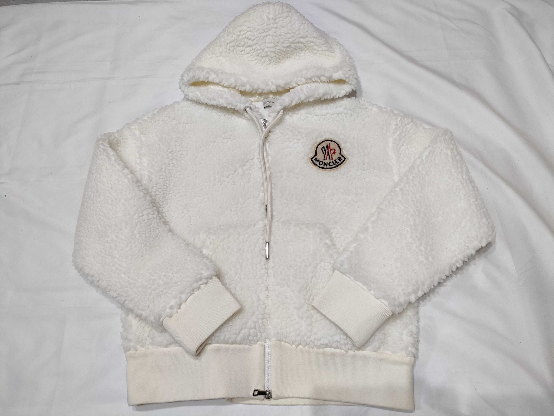 MONCLER Boa Fleece Hoodie Top