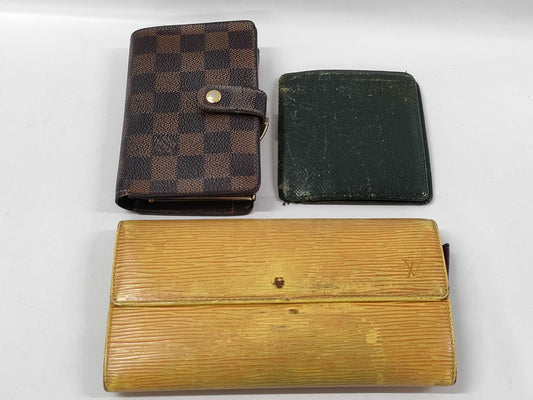 LOUIS VUITTON 3-Piece Accessory Set Wallet