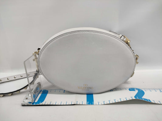 White VLTN Shoulder Bag