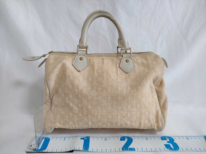 LOUIS VUITTON Monogram Minilan Speedy Dune Boston Bag