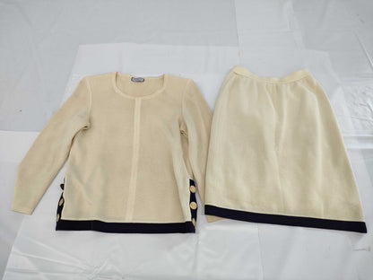Yves Saint Laurent Set/Gold Buttons/Skirt Dirty Other Apparel