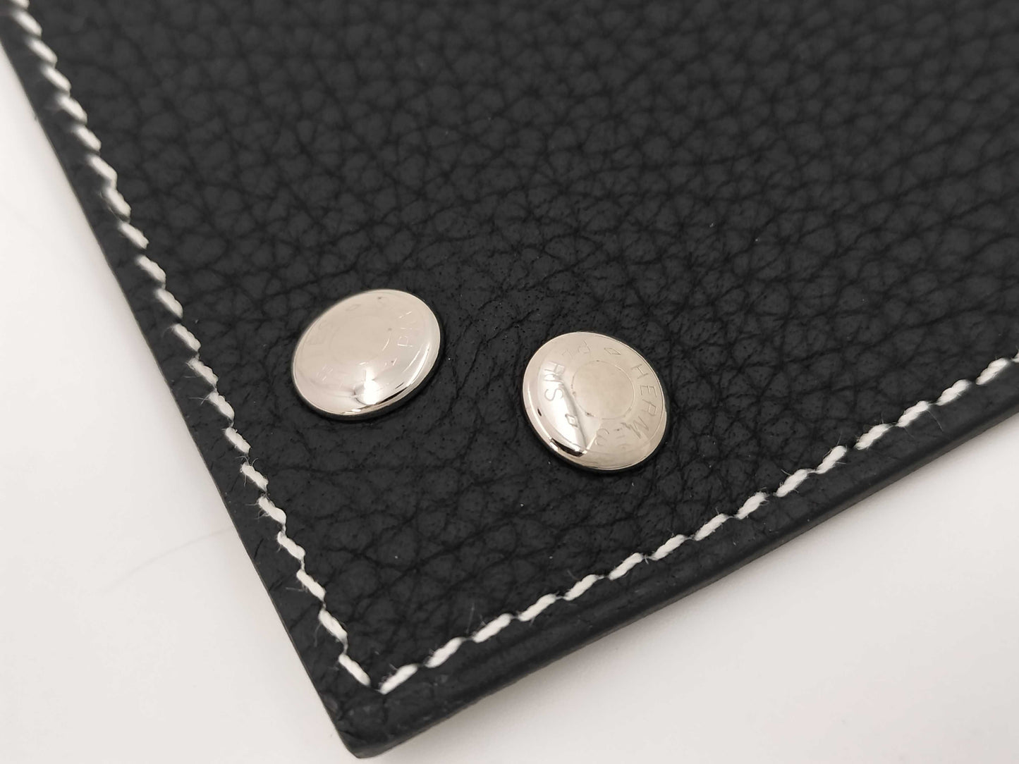 HERMES Vidopoche Mini Noir U Engraved Other Accessories