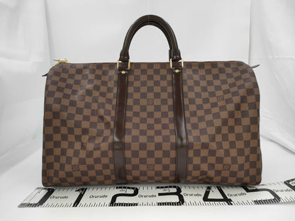 LOUIS VUITTON Damier Keepall 50 Boston Bag