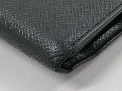 LOUIS VUITTON Taiga Taiga Bi-Fold Wallet with Initials Wallet