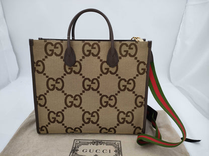 GUCCI Jumbo GG Tote Tote Bag