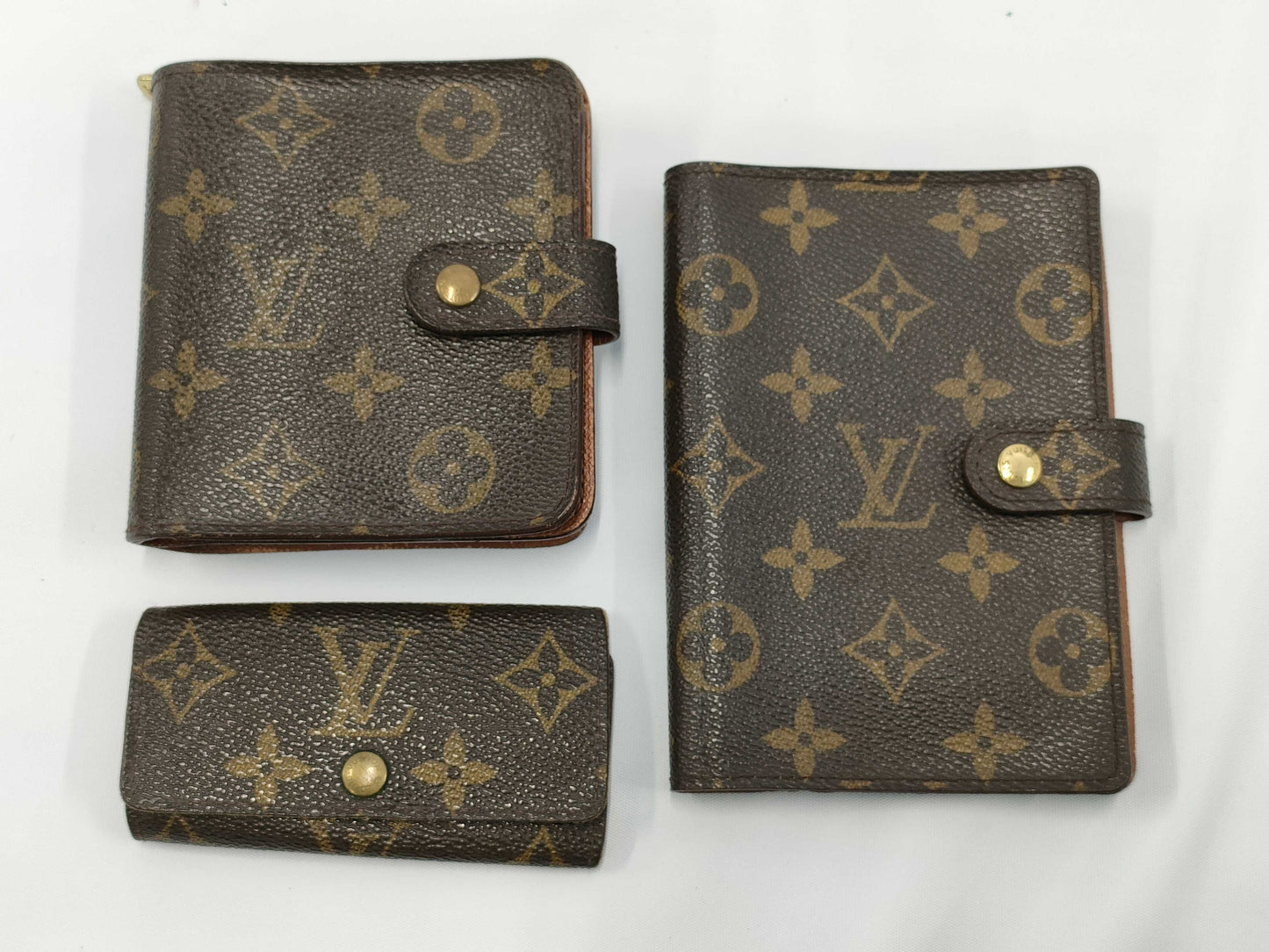 LOUIS VUITTON Monogram Wallet/Key Case/Agenda Wallet