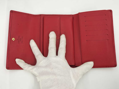 LOUIS VUITTON Epi M63717 Porte Tresor Etui Papier Wallet