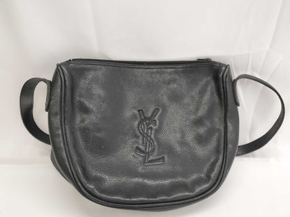 Yves Saint Laurent YSL logo shoulder bag