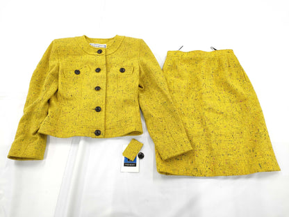 Yves Saint Laurent Tweed Set Skirt Other Apparel