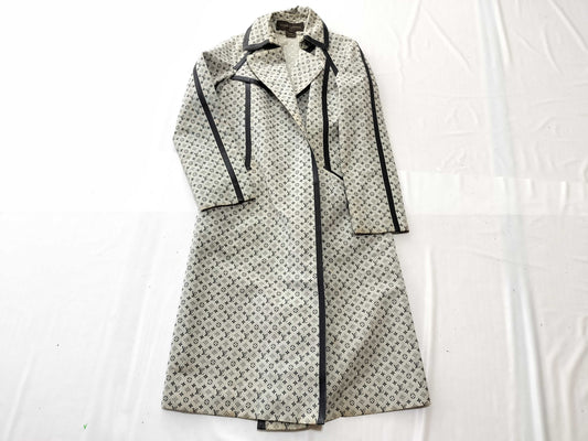 LOUIS VUITTON Monogram Mini All-Over Print Trench Coat