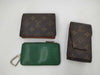 LOUIS VUITTON Epi Pochette Cle / Card Case / Cigarette Case Including 3 Other Accessories