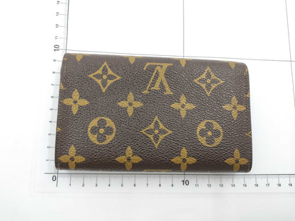 LOUIS VUITTON Monogram Porte Monnaie Tresor M61730 Wallet