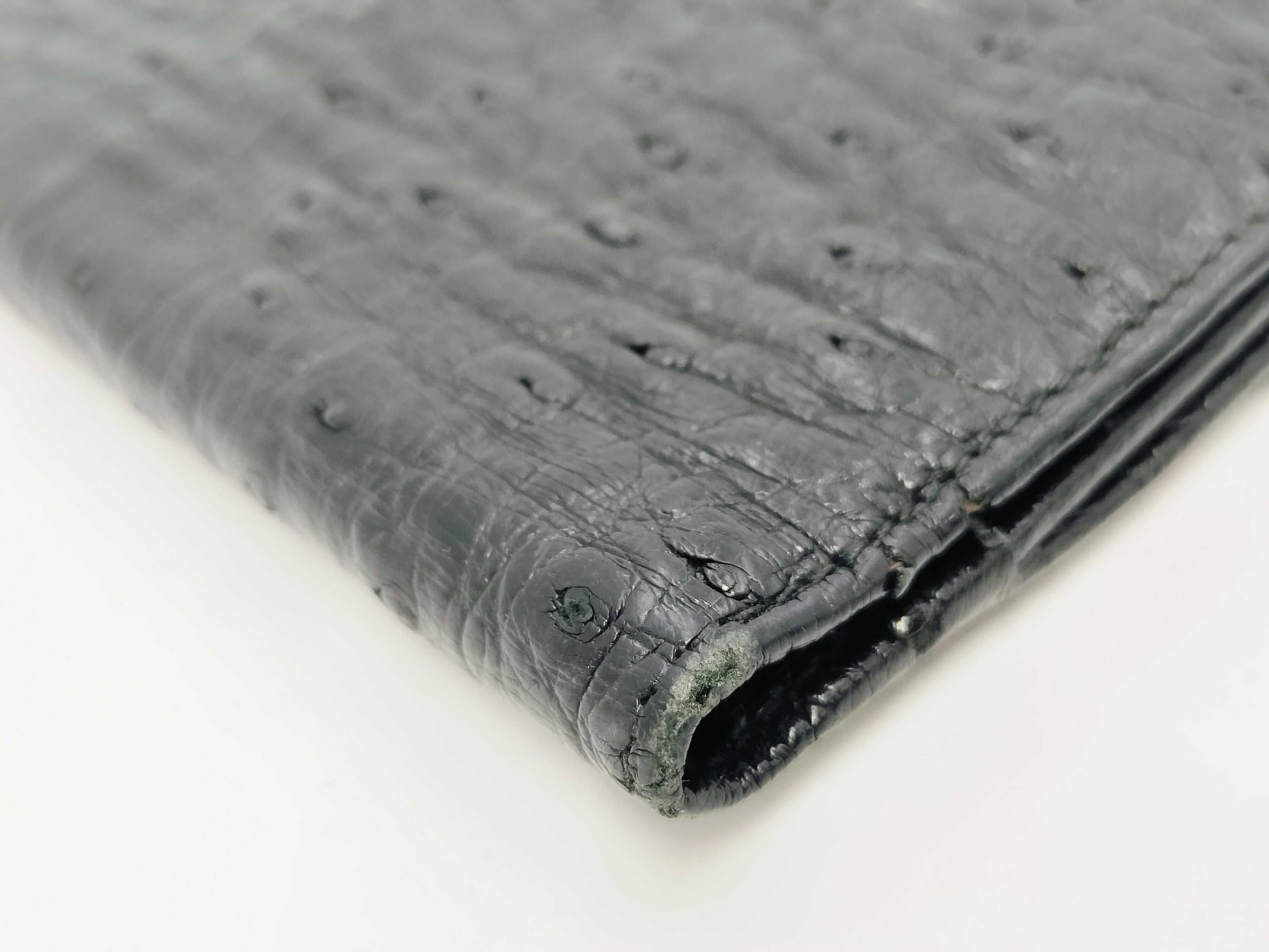 GUCCI Ostrich Long Wallet