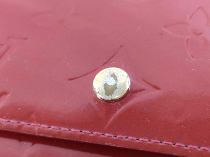 LOUIS VUITTON Epi/Vernis Round Wallet 