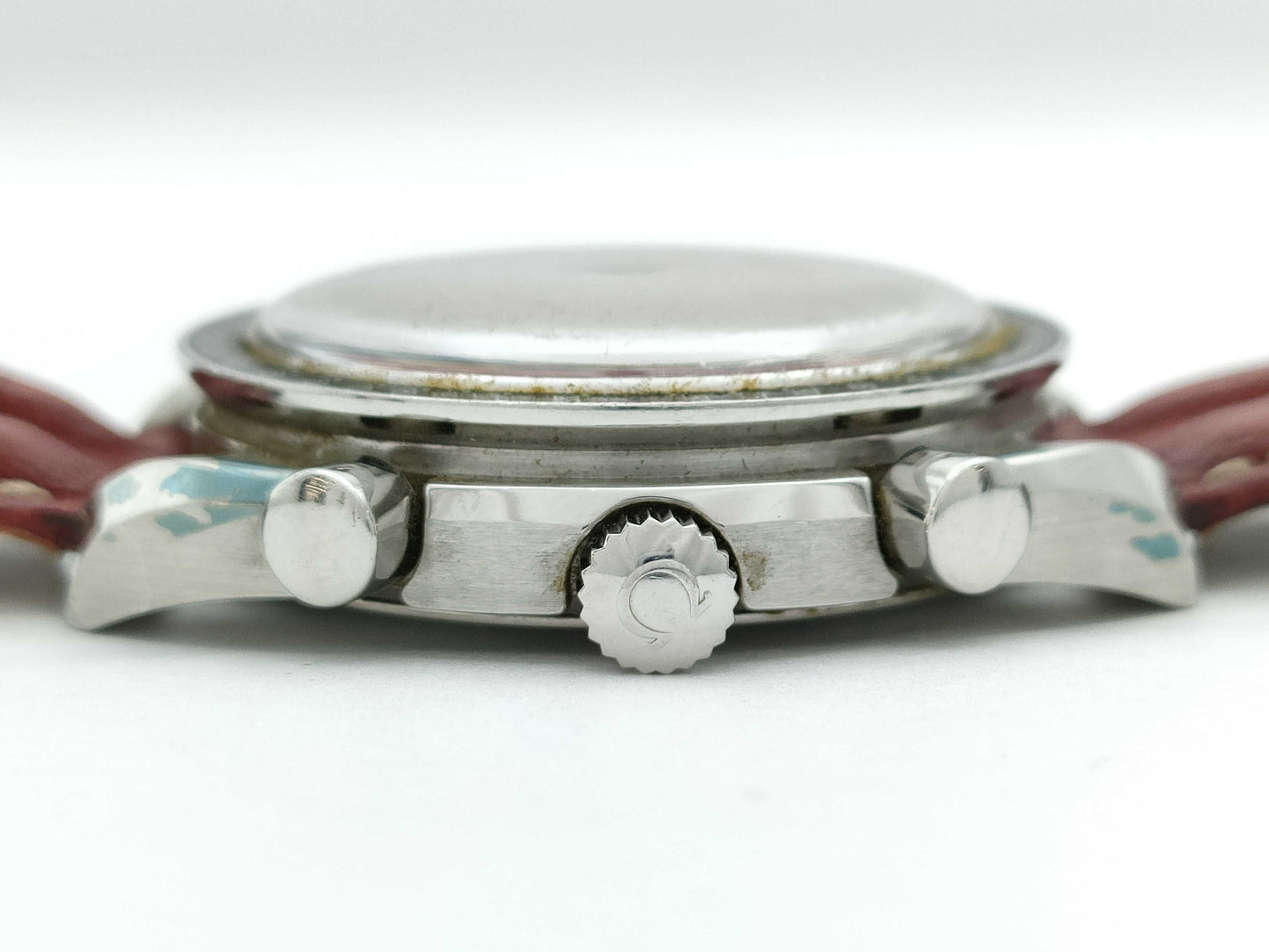 OMEGA 3810.61.41 55345338 Automatic Red Dial Unmoving Men's Watch