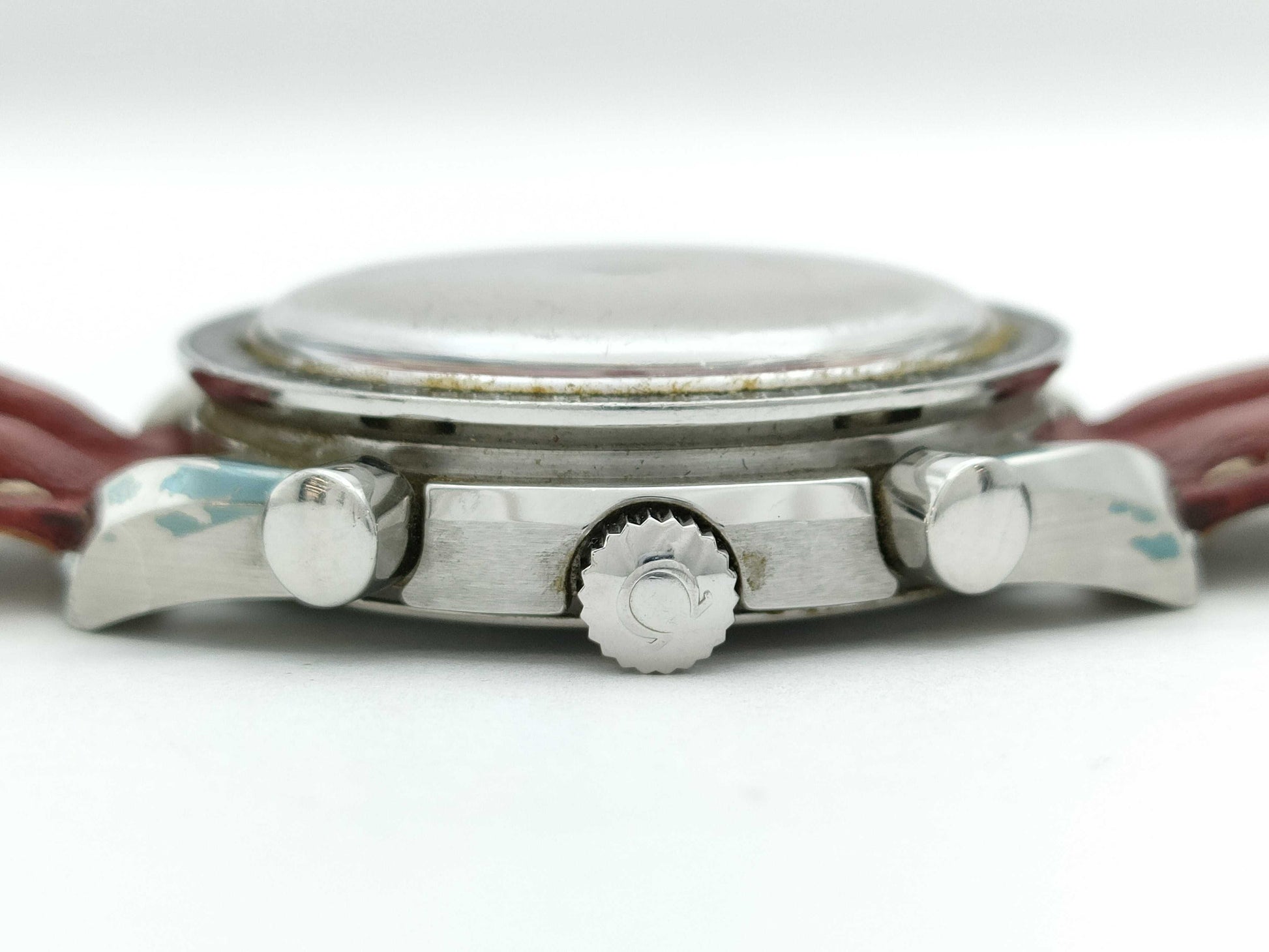 OMEGA 3810.61.41 55345338 Automatic Red Dial Unmoving Men's Watch