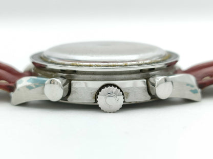 OMEGA 3810.61.41 55345338 Automatic Red Dial Unmoving Men's Watch