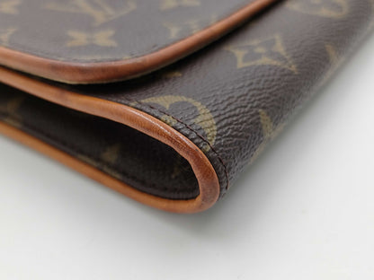 LOUIS VUITTON Monogram M51852 Pochette Twin GM Bag