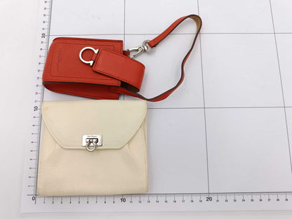 Salvatore Ferragamo Gancini 3-Piece Key Case/Key Holder