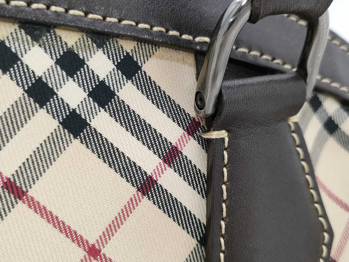 BURBERRY Novacheck Tote Bag Handbag