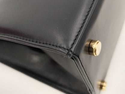 Salvatore Ferragamo Vala Ribbon Leather Handbag