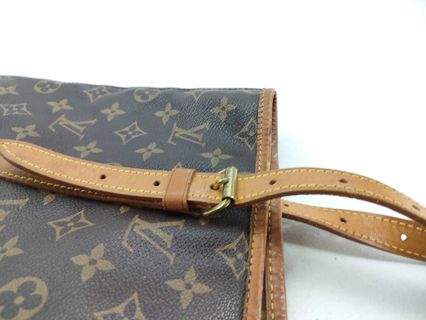 LOUIS VUITTON Monogram M42238 Petit Bucket Tote Bag