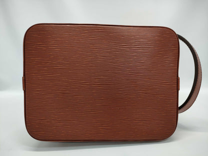 LOUIS VUITTON Epi Petit Noe Gold Shoulder Bag