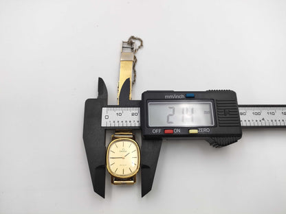 OMEGA De Ville Hand-Wound Square Strap Non-Original Women's Watch