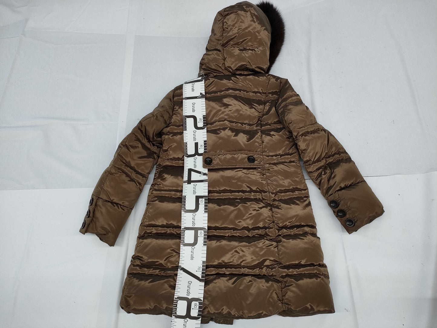 MaxMara down coat with fur