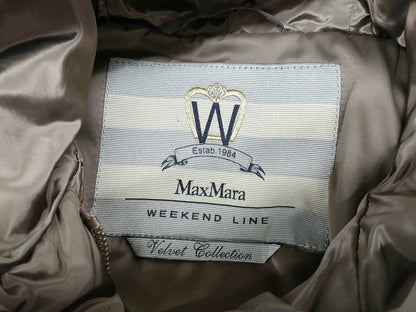 MaxMara down coat with fur