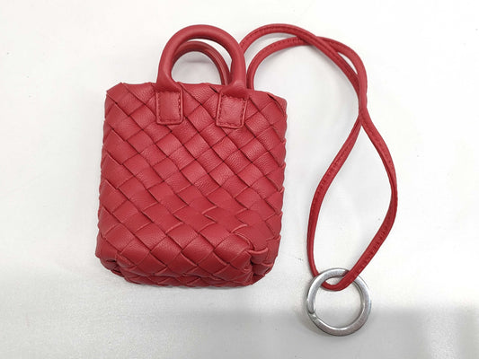 BOTTEGA VENETA Charm Key Ring Key Case/Key Holder