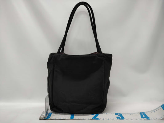 BOTTEGA VENETA nylon handbag with signs of deterioration