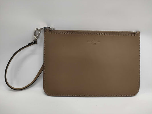 LOUIS VUITTON Leather Pouch Pouch