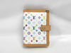 LOUIS VUITTON Agenda PM White Notebook Cover
