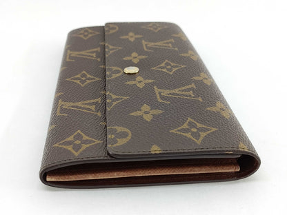 LOUIS VUITTON Monogram M61723 Porte Monnaie Credit Wallet