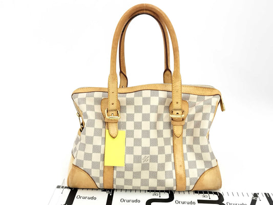 LOUIS VUITTON Damier Azure Berkeley Handbag
