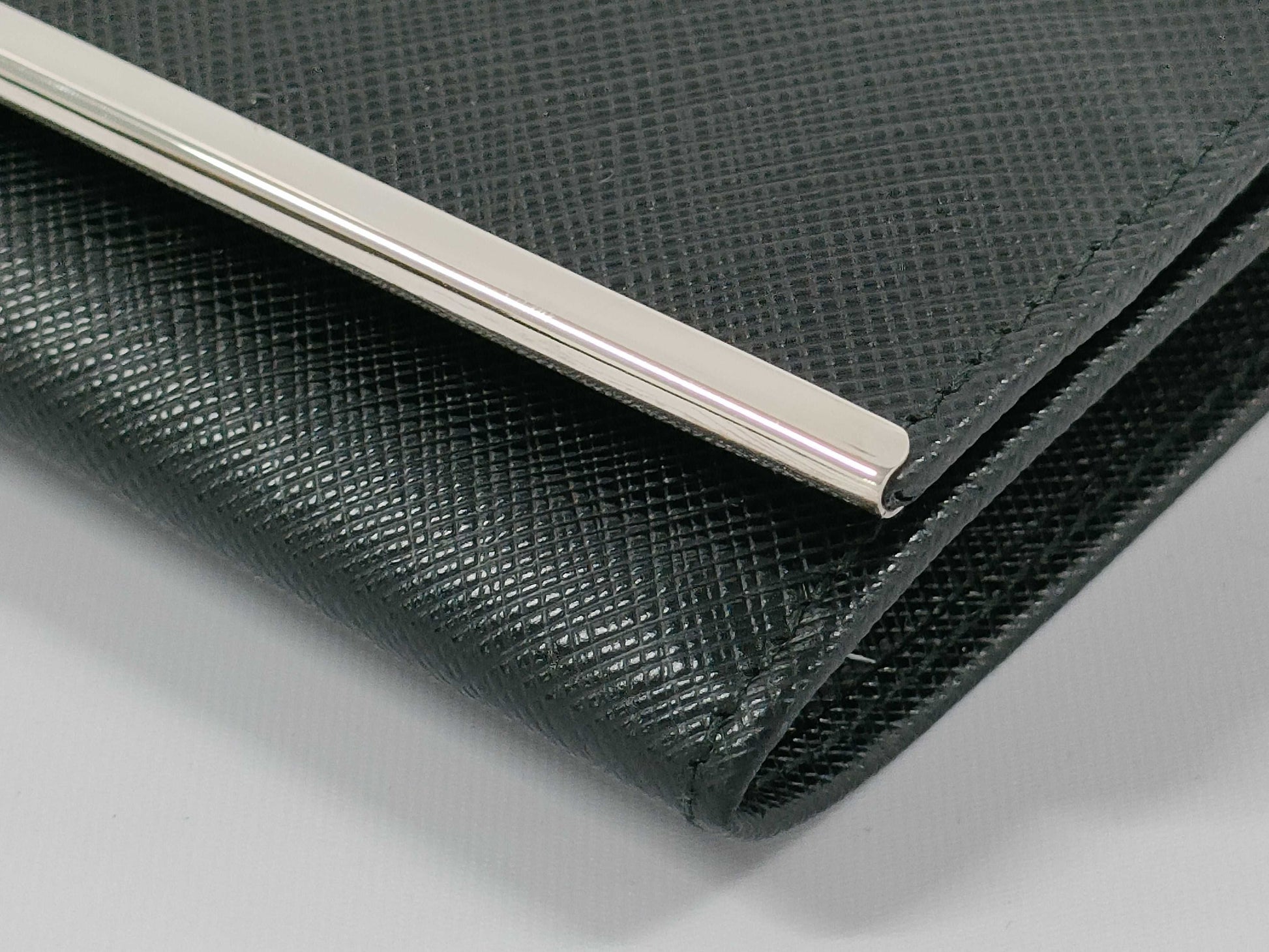 Salvatore Ferragamo Gancini Leather Long Wallet