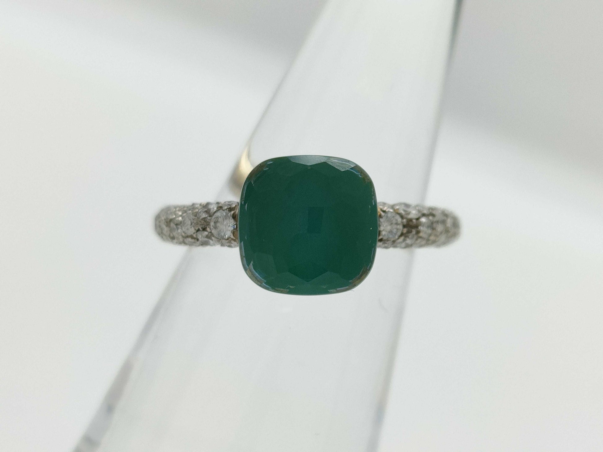 POMELLATO Nude #52 Colored Stone Diamond 750 5.5g Ring 