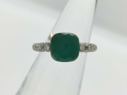 POMELLATO Nude #52 Colored Stone Diamond 750 5.5g Ring 