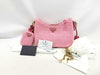 PRADA 1BH204 Raffia Shoulder Bag