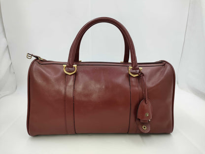 Cartier Leather Boston Bag Boston Bag