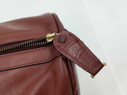 Cartier Leather Boston Bag Boston Bag