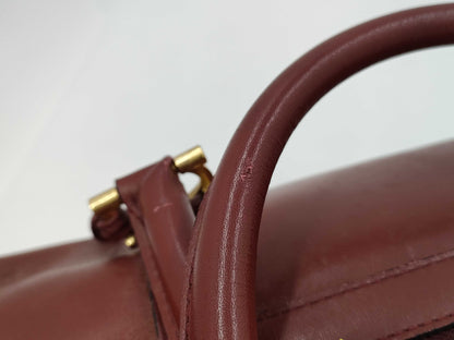 Cartier Leather Boston Bag Boston Bag