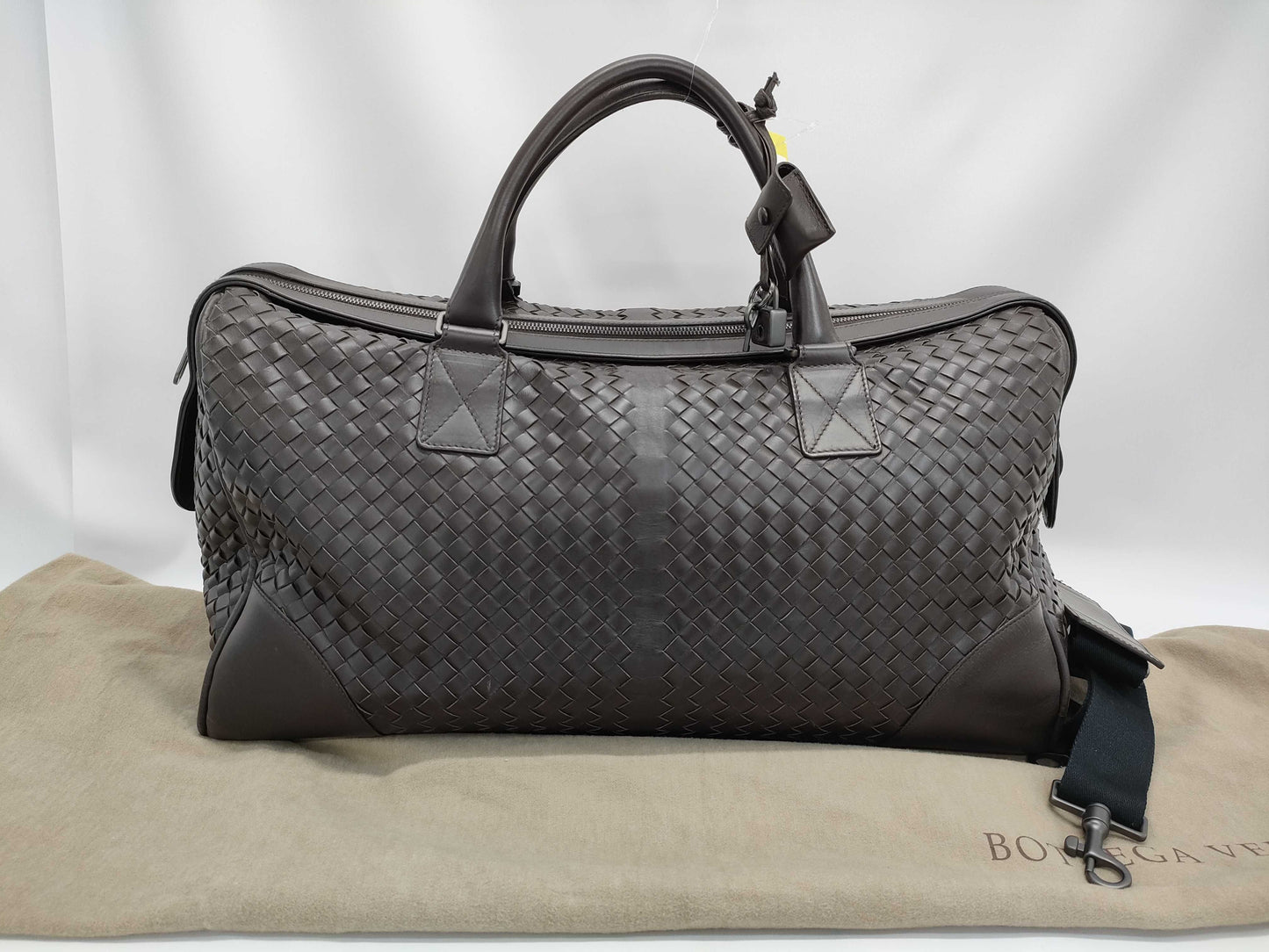 BOTTEGA VENETA Intrecciato Boston 2WAY Boston Bag